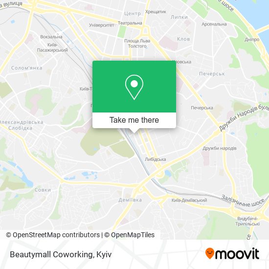 Beautymall Coworking map