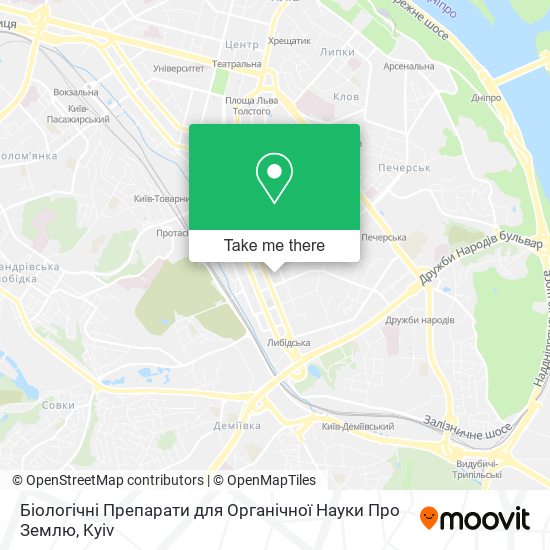 Біологічні Препарати для Органічної Науки Про Землю map