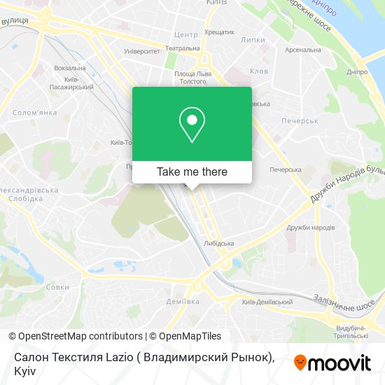Салон Текстиля Lazio ( Владимирский Рынок) map