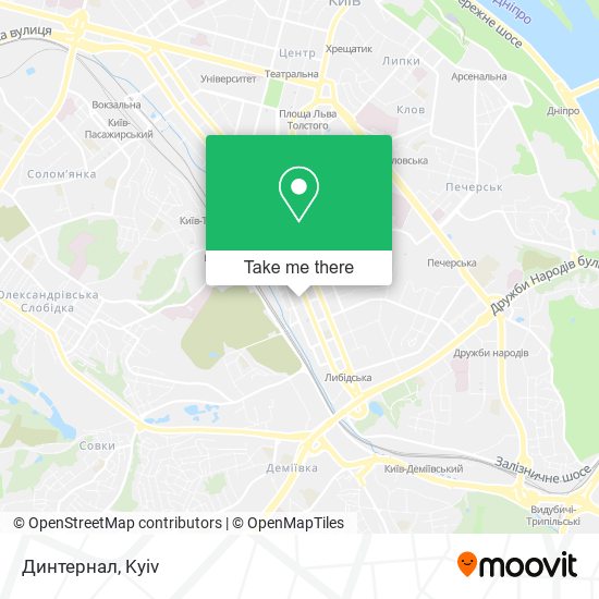Динтернал map