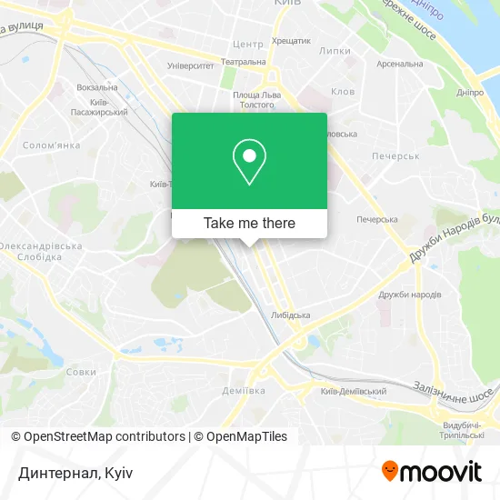 Динтернал map