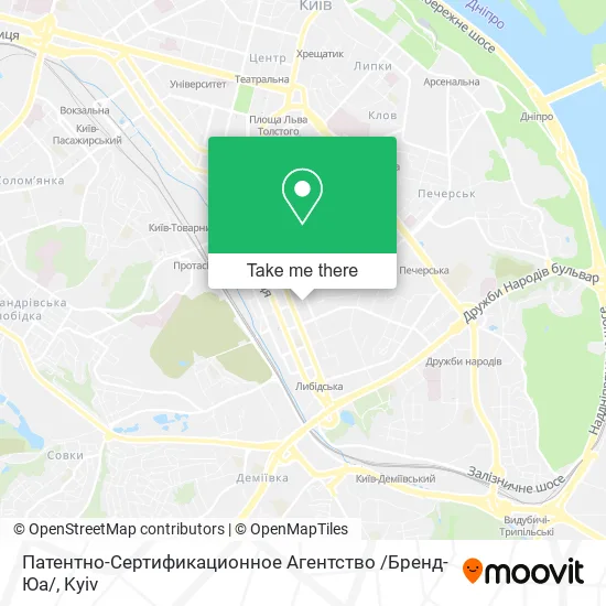 Карта Патентно-Сертификационное Агентство /Бренд-Юа/