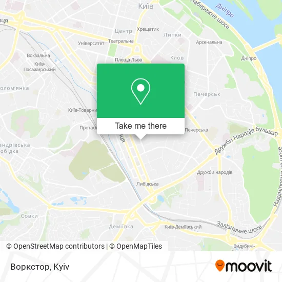 Карта Воркстор