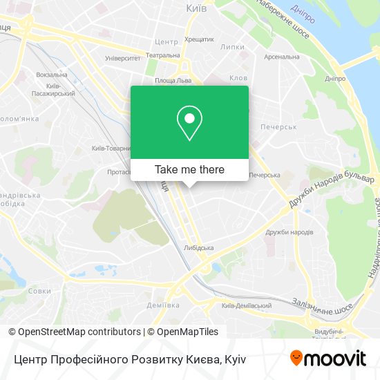 Центр Професійного Розвитку Києва map