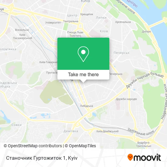 Станочник Гуртожиток 1 map