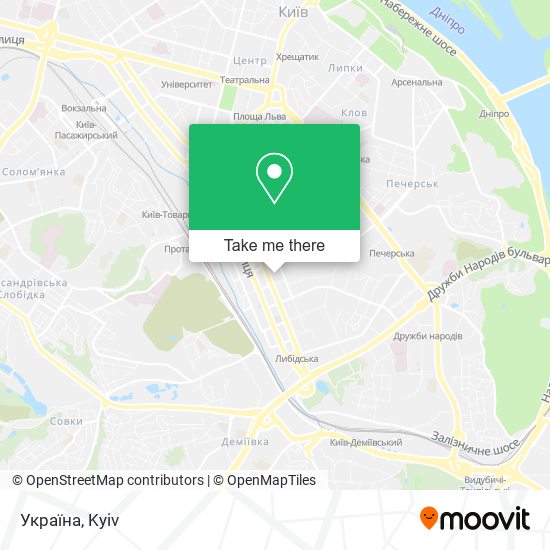 Україна map