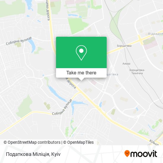 Податкова Міліція map