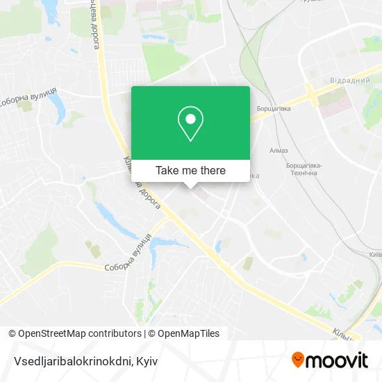 Карта Vsedljaribalokrinokdni