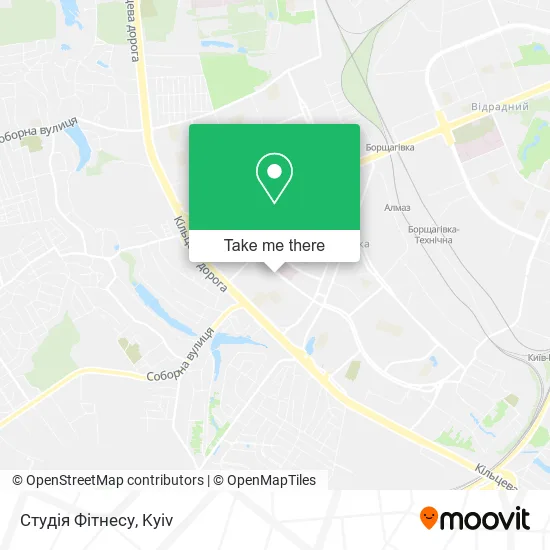 Карта Студія Фітнесу