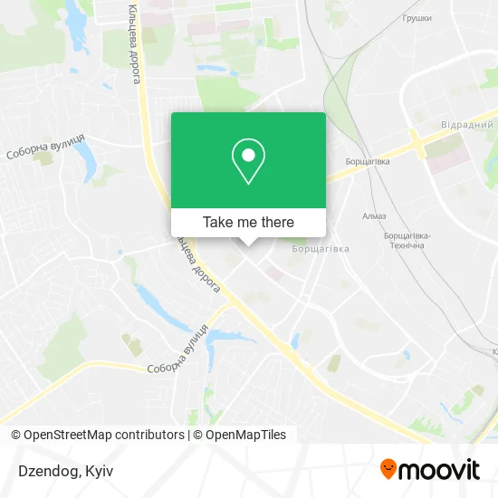 Dzendog map