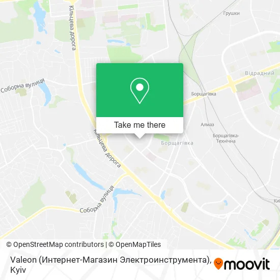 Valeon (Интернет-Магазин Электроинструмента) map