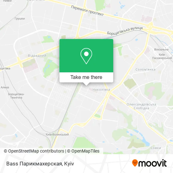 Bass Парикмахерская map