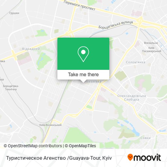 Туристическое Агенство /Guayava-Tour map