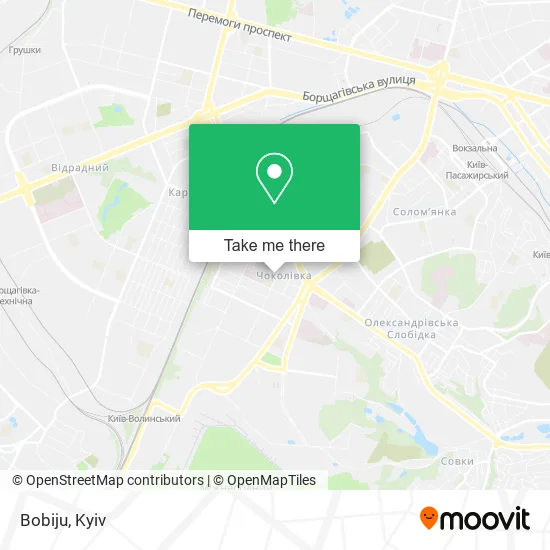 Карта Bobiju