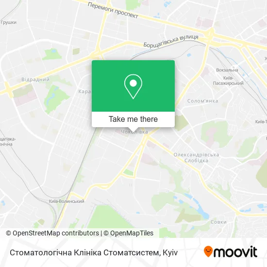 Стоматологічна Клініка Стоматсистем map