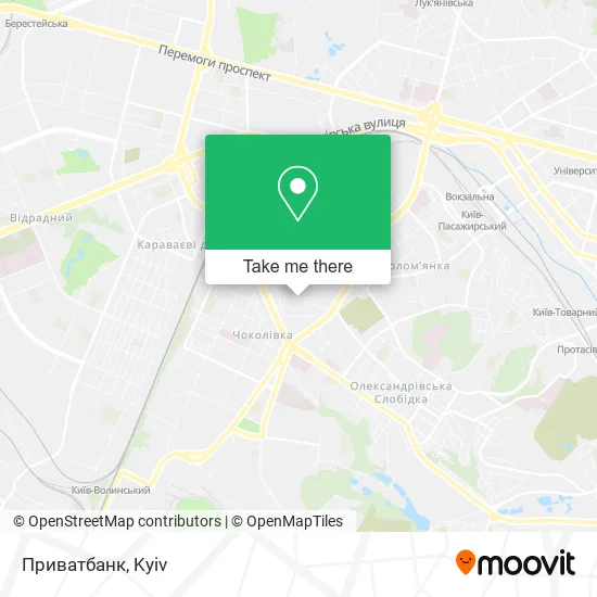 Приватбанк map