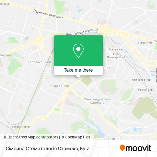 Карта Сімейна Стоматологія Стомокс
