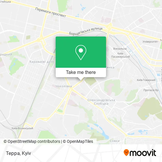 Карта Терра