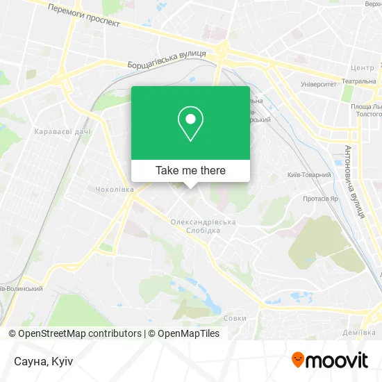 Карта Сауна