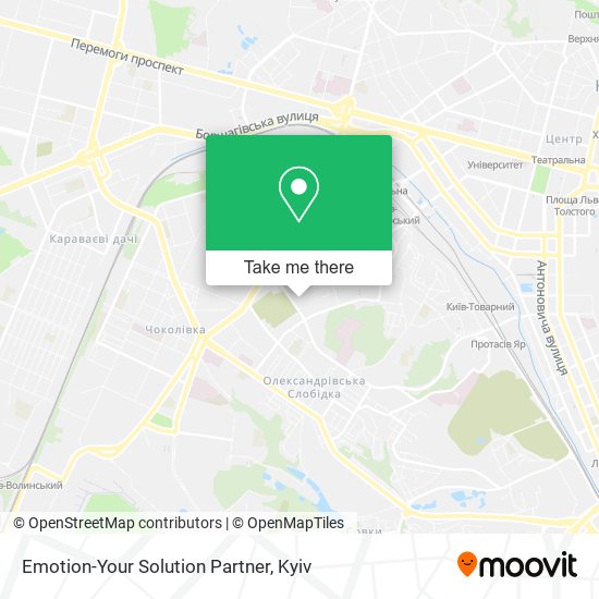 Emotion-Your Solution Partner map