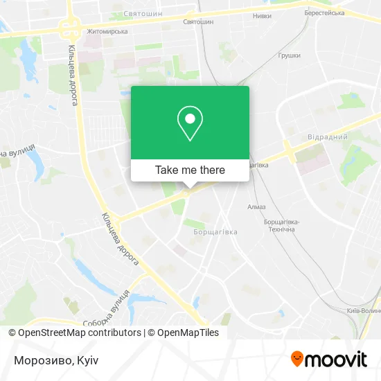 Карта Морозиво