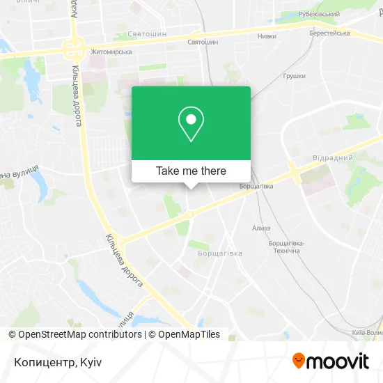 Карта Копицентр