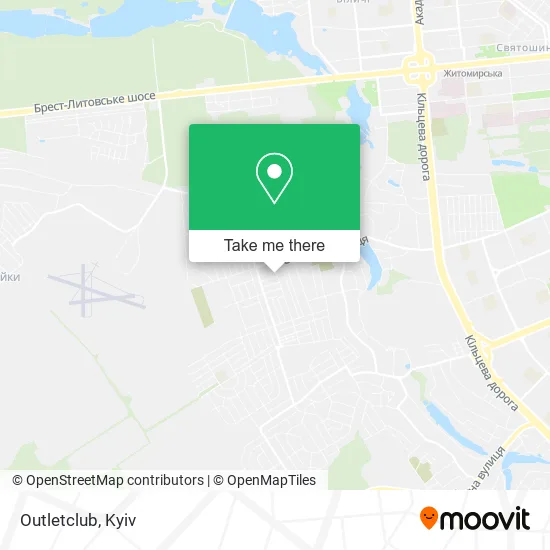 Карта Outletclub