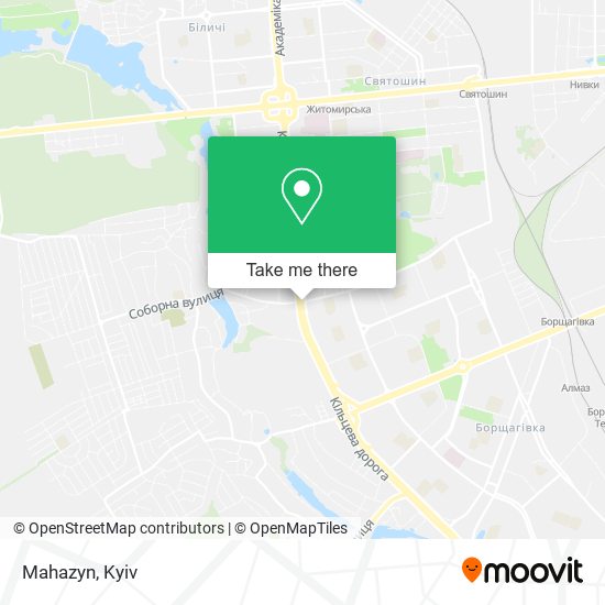 Карта Mahazyn