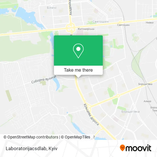 Карта Laboratorijacsdlab
