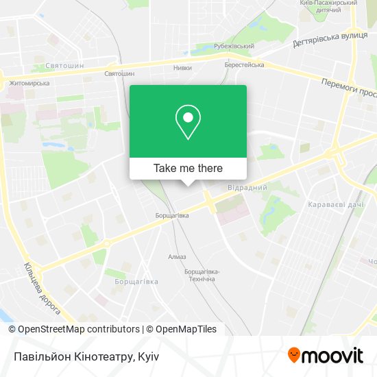 Павільйон Кінотеатру map