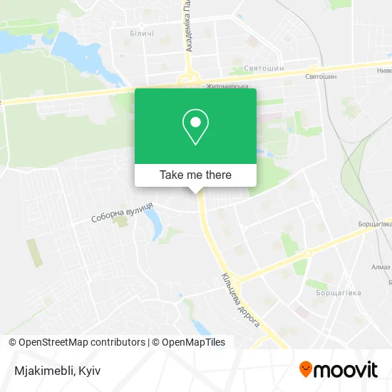 Карта Mjakimebli