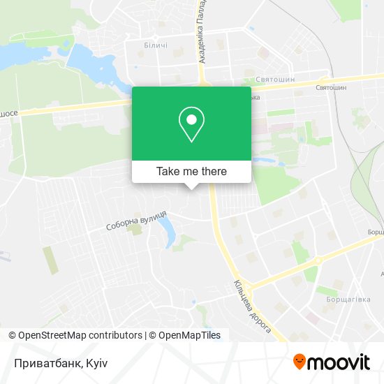 Карта Приватбанк
