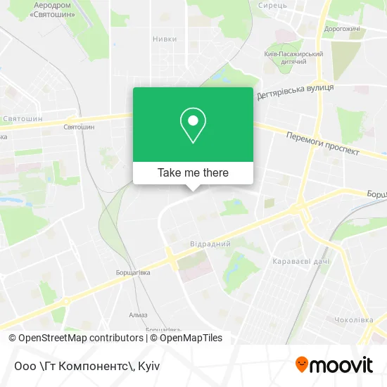Карта Ооо \Гт Компонентс\