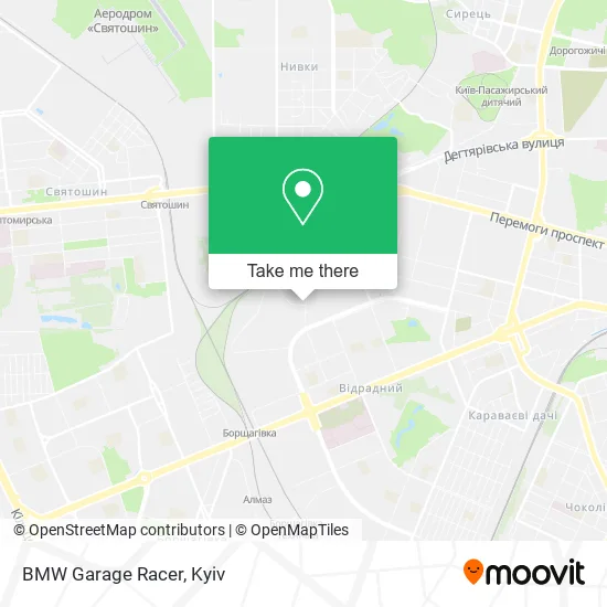 Карта BMW Garage Racer