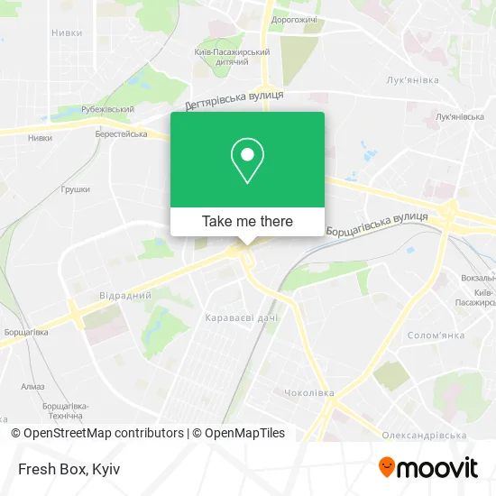 Карта Fresh Box