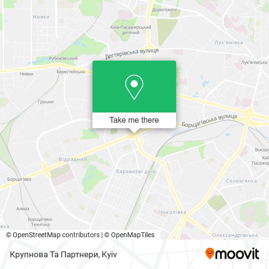 Крупнова Та Партнери map