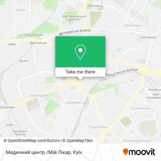 Медичний центр /Мій Лікар map