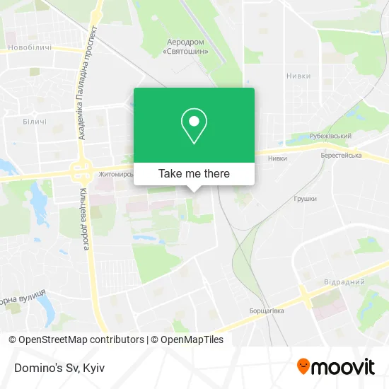 Карта Domino's Sv
