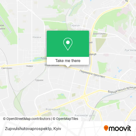 Карта Zupvulshutovaprospektp