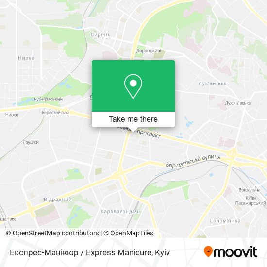 Експрес-Манікюр / Express Manicure map