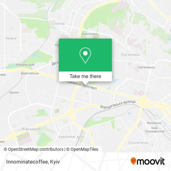 Карта Innominatecoffee