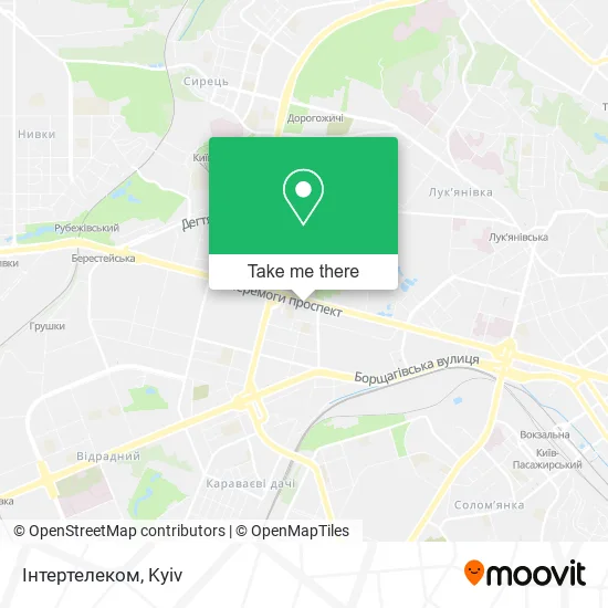 Карта Інтертелеком