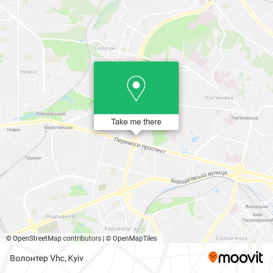 Волонтер Vhc map