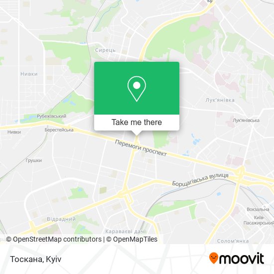 Тоскана map