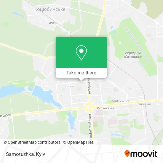 Карта Samotuzhka