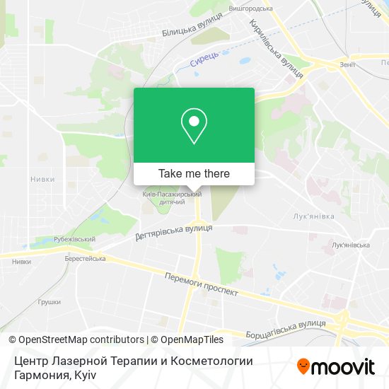 Центр Лазерной Терапии и Косметологии Гармония map