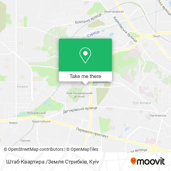 Штаб-Квартира /Земля Стрибків map