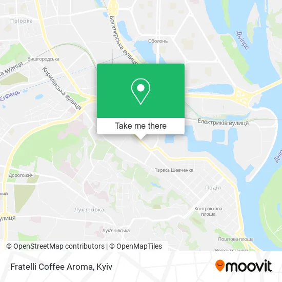 Карта Fratelli Coffee Aroma