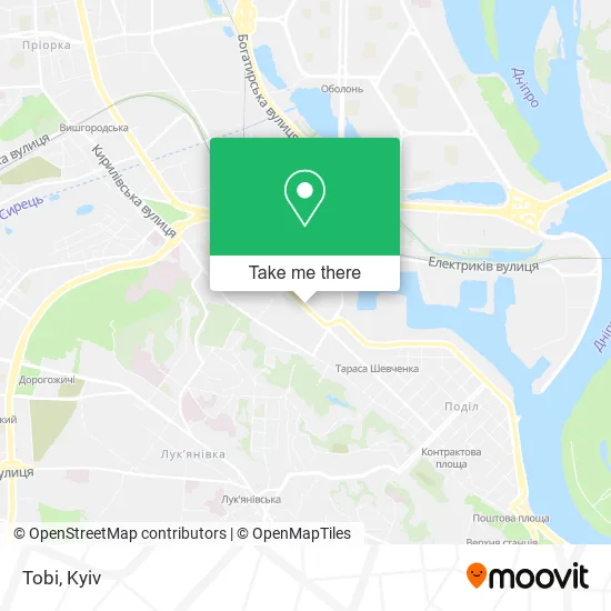 Карта Tobi
