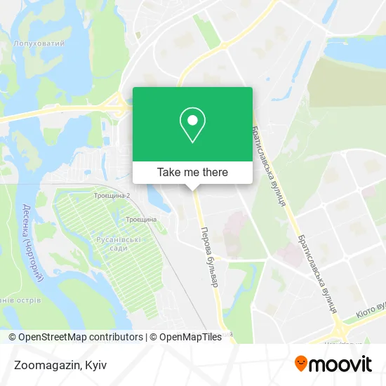 Карта Zoomagazin